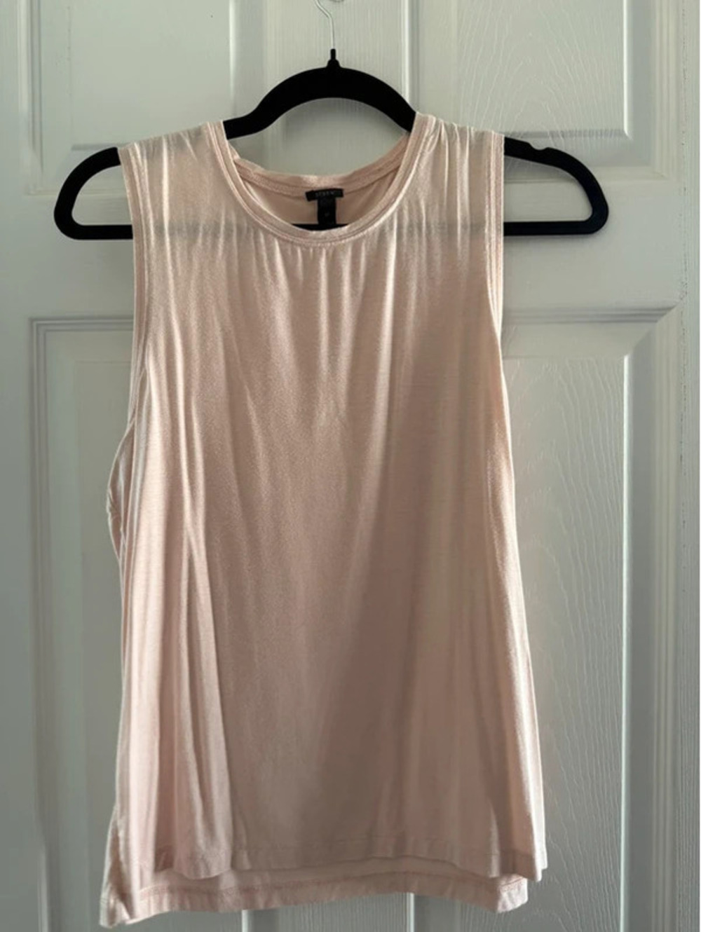 J crew medium light pink tank